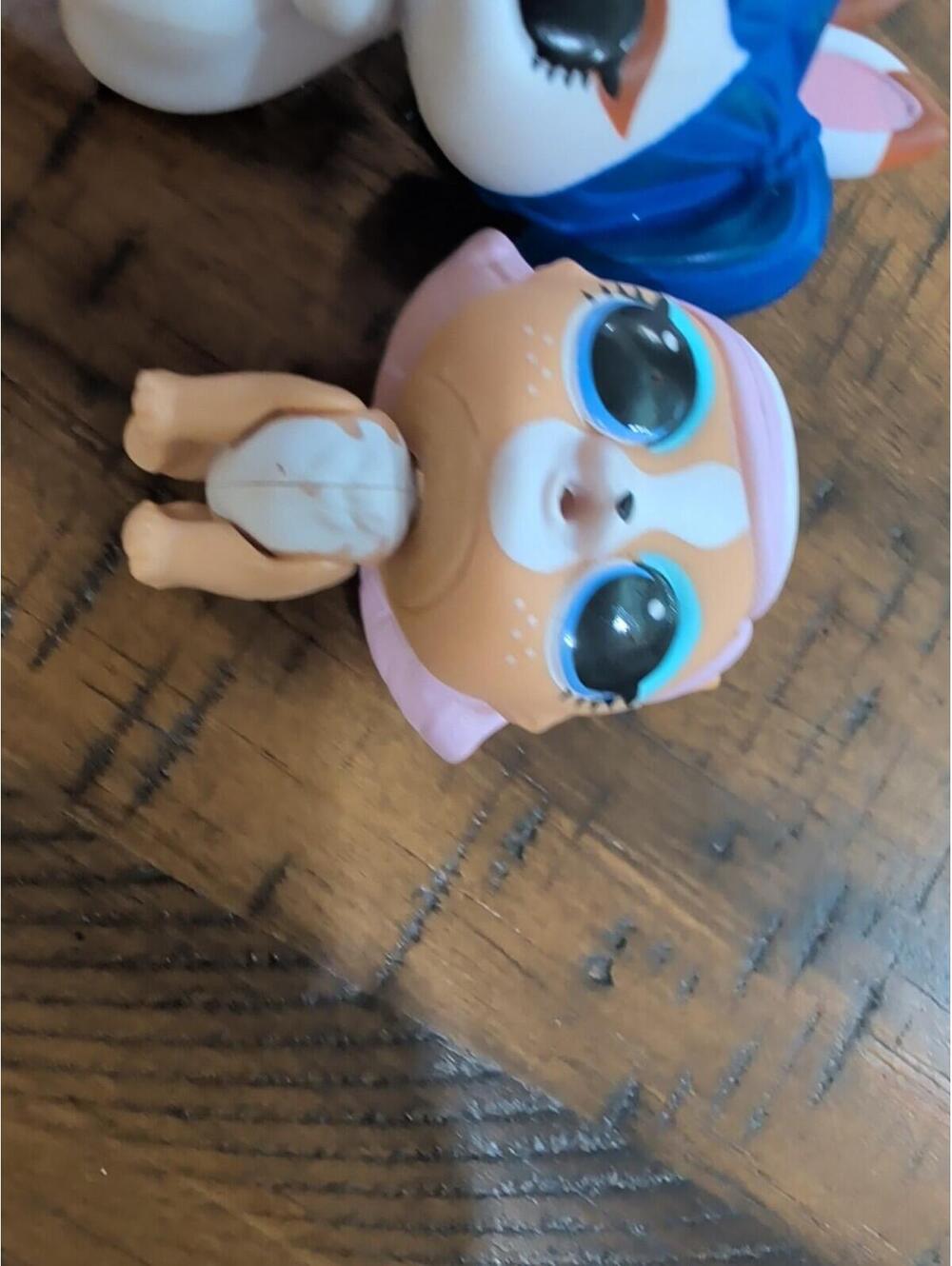 Lol Surprise Doll Pet Lot Yuppy Puppy Blue Hair Bunny Dog